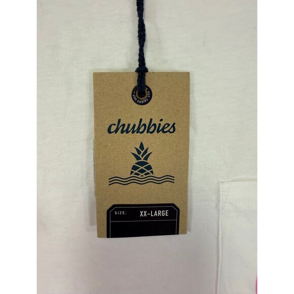 Chubbies Men’s T-Shirt The Neon Dream XXL NWT - Picture 4 of 6